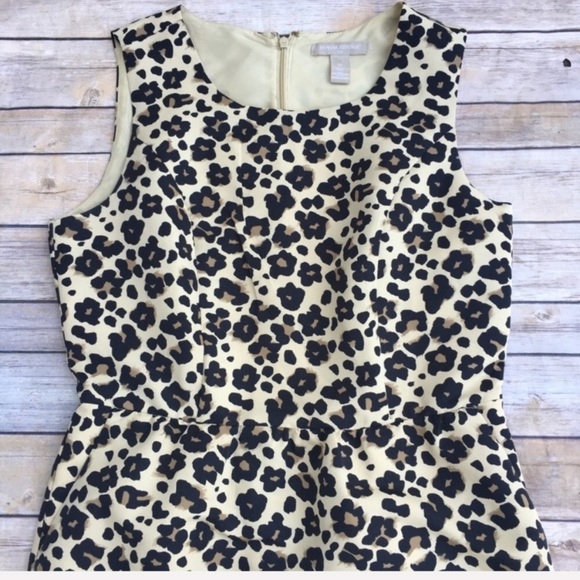NWOT BANANA REPUBLIC leopard print dress - Picture 4 of 7